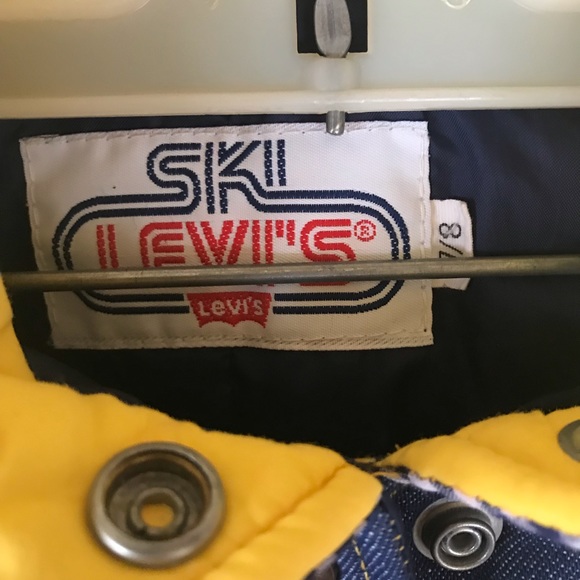 Vintage Ski Levi’s puffer vest retro 7/8 - Picture 5 of 7